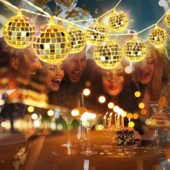AceList 20 LED Disco Ball Mirror LED Party String Light Lanternes De Noël Pour La Fenêtre Du Mur Des Fêtes Décorations D'arbres Intérieur Extérieur Patio Party Yard Garden Kids Bedroom Living Dorm ( Blanc Chaud ) 10 AceList 20 LED Disco Ball Mirror LED Party String Light Lanternes De Noël Pour La Fenêtre Du Mur Des Fêtes Décorations D'arbres Intérieur Extérieur Patio Party Yard Garden Kids Bedroom Living Dorm ( Blanc Chaud ) -Oui || N/A || pearhead 81Ay5EjgfKL. AC SL1500