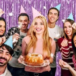 3 Pack Lumière Violet Feuille Fringe Rideau Backdrop, 3.28Ft X 8.2Ft Métallique Tinsel Feuille Fringe Streamer Rideaux Pour Photo Booth, Halloween, Noël, Anniversaire, Décorations De Fête De Mariage 13 3 Pack Lumière Violet Feuille Fringe Rideau Backdrop, 3.28Ft X 8.2Ft Métallique Tinsel Feuille Fringe Streamer Rideaux Pour Photo Booth, Halloween, Noël, Anniversaire, Décorations De Fête De Mariage -Oui || N/A || pearhead 81DJHfy44wL. AC SL1500