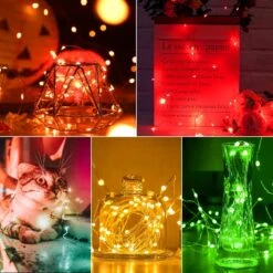 Minetom Fée Lumières Batterie Fonctionnée, 33 Pieds 100 LED Changement De Couleur Twinkle Lumières Avec Télécommande Et Étanche 3AA Batterie Cas Pour Chambre Fête De Mariage Noël, 2 Pack 15 Minetom Fée Lumières Batterie Fonctionnée, 33 Pieds 100 LED Changement De Couleur Twinkle Lumières Avec Télécommande Et Étanche 3AA Batterie Cas Pour Chambre Fête De Mariage Noël, 2 Pack -Oui || N/A || pearhead 81DafujosL. AC SL1500