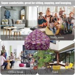 Morbuy Bean Sac Chaise Couverture Pour Enfants Adultes (No Filler), Doux Paresseux Canapé Couverture De Lit Lavable Surdimensionné Stockage Bean Sac Couverture Pour Salon, Intérieur, Extérieur (S-70x80cm, Joyeux Noël 4) 15 Morbuy Bean Sac Chaise Couverture Pour Enfants Adultes (No Filler), Doux Paresseux Canapé Couverture De Lit Lavable Surdimensionné Stockage Bean Sac Couverture Pour Salon, Intérieur, Extérieur (S-70x80cm, Joyeux Noël 4) -Oui || N/A || pearhead 81EEazmZtqL. AC SL1500 1