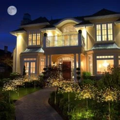 Lumières Solaires à L'extérieur, Lumières De Jardin Blanches Chaudes, Feux D'artifice De 4 Paquets Avec 120 LED Starburst String Lights 8 Modes Fairy Lights Avec Télécommande, Noël De Mariage, Pelouse Arrière-cour Party Patio Decoration 11 Lumières Solaires à L'extérieur, Lumières De Jardin Blanches Chaudes, Feux D'artifice De 4 Paquets Avec 120 LED Starburst String Lights 8 Modes Fairy Lights Avec Télécommande, Noël De Mariage, Pelouse Arrière-cour Party Patio Decoration -Oui || N/A || pearhead 81EfwDKzAbS. AC SL1500