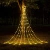 Décorations De Noël Guirlandes étoilées, 290 Lumières D'arbre De Cascade LED Avec Lumières De Noël 11 "Topper Star Décoratives Extérieures Pour La Fête De Mariage Décoration De Vacances à La Maison (blanc Chaud) -Oui || N/A || pearhead 81HNo4M0eDL. AC SL1500
