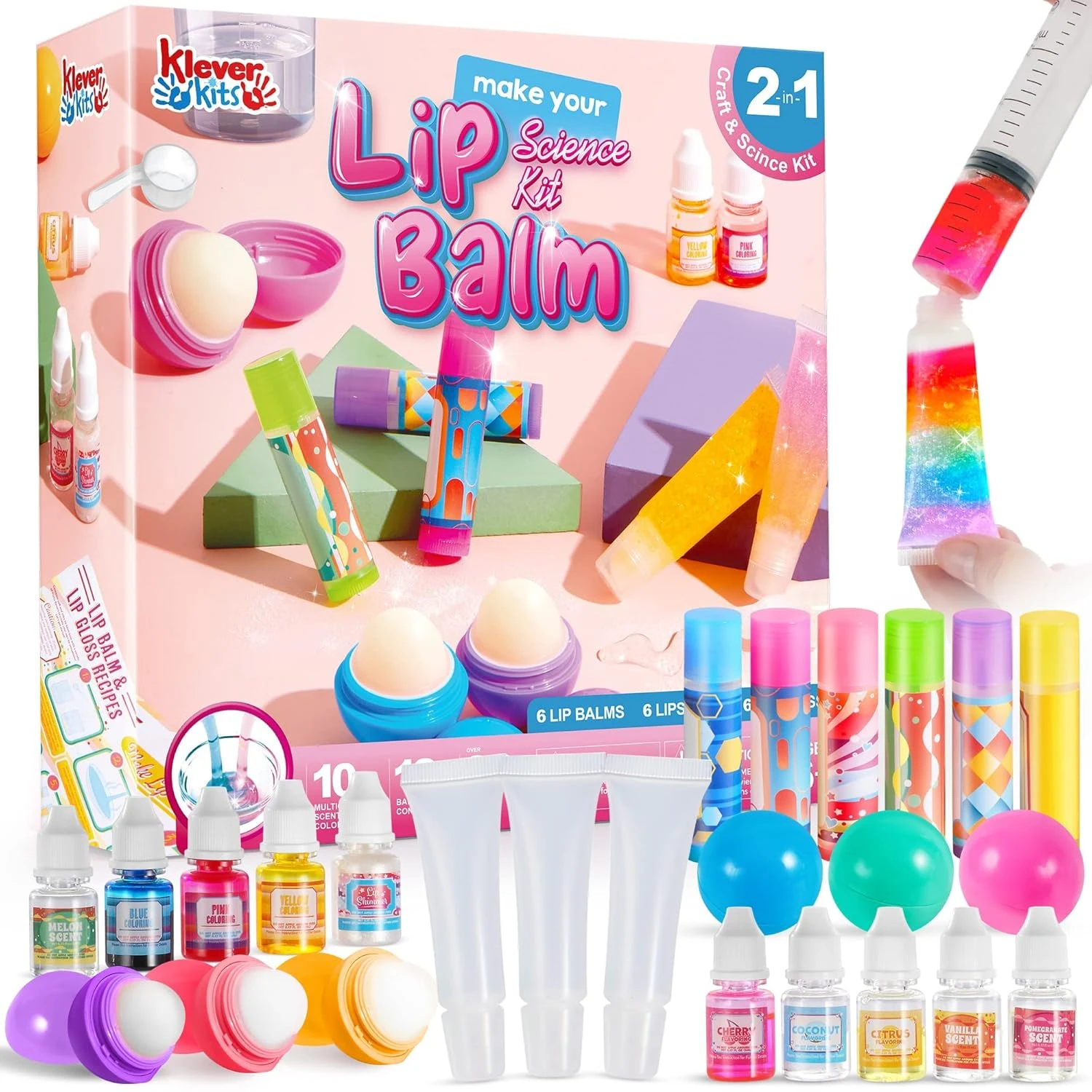 Kit De Fabrication De Baume à Lèvres JOYIN Pour Enfants, Kit De Baume à Lèvres, Kit De Science De Tige 2 En 1 Avec Des Parfums Aromatisants Et Multicolores, Kit De Maquillage De Bricolage, Cadeaux De Noël Pour Fille, Cadeau D'anniversaire 3 Kit De Fabrication De Baume à Lèvres JOYIN Pour Enfants, Kit De Baume à Lèvres, Kit De Science De Tige 2 En 1 Avec Des Parfums Aromatisants Et Multicolores, Kit De Maquillage De Bricolage, Cadeaux De Noël Pour Fille, Cadeau D'anniversaire