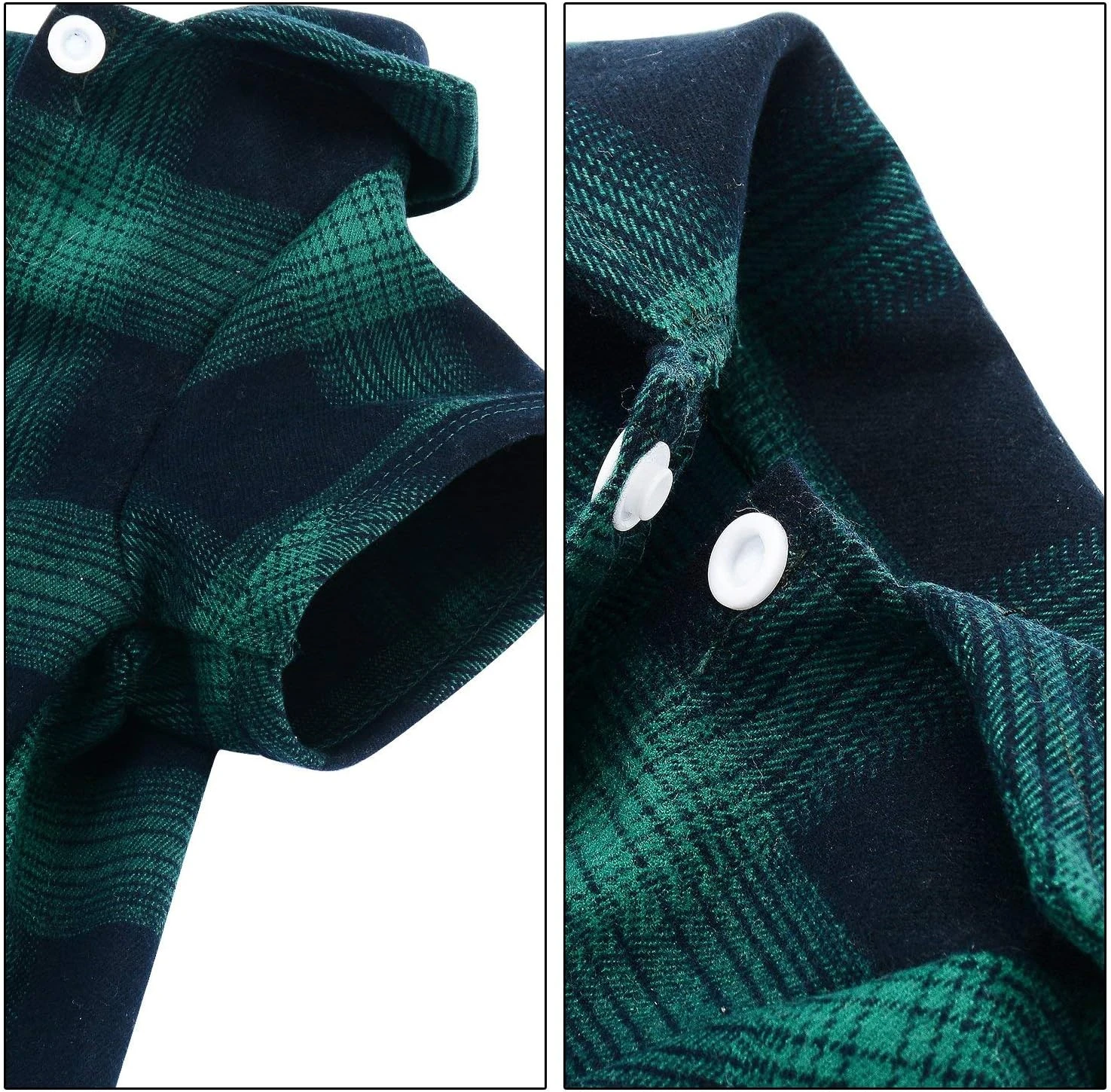 Chemise Pour Chien Koneseve, T-shirt Pour Vêtements à Carreaux Pour Animaux De Compagnie, Chemise De Fond Pour Chandail Pour Petit Chien Grille Pour Chiots Adorable Portant Un Halloween élégant Et Confortable, Costumes De Noël ( Vert; L / Grand ) 8 Chemise Pour Chien Koneseve, T-shirt Pour Vêtements à Carreaux Pour Animaux De Compagnie, Chemise De Fond Pour Chandail Pour Petit Chien Grille Pour Chiots Adorable Portant Un Halloween élégant Et Confortable, Costumes De Noël ( Vert; L / Grand ) - Image 6