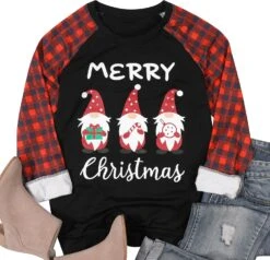 Sweats-shirts Joyeux Noël Pour Femmes Sweat-shirt De Noël Mignon à Manches Longues -Oui || N/A || pearhead 81LTk5qiheL. AC UL1500