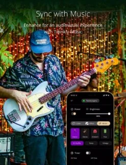 Rideau Scintillant – Lumières De Noël LED Contrôlées Par L'application Avec 210 LED RVB + W ( 16 Millions De Couleurs + Blanc Chaud ). 5 Par 7 Pieds. Câble Clair. Décoration D'éclairage Intelligent Intérieur Et Extérieur 15 Rideau Scintillant – Lumières De Noël LED Contrôlées Par L'application Avec 210 LED RVB + W ( 16 Millions De Couleurs + Blanc Chaud ). 5 Par 7 Pieds. Câble Clair. Décoration D'éclairage Intelligent Intérieur Et Extérieur -Oui || N/A || pearhead 81N6IxAOdSL. AC SL1500