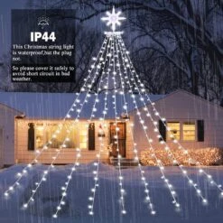Décoration De Noël Dipper Star String Lights, 320 LED Christmas Tree Lights 8 Modes & Waterproof Fairy Lights Pour Noël Fête De Mariage Patio Nouvel An Vacances -Oui || N/A || pearhead 81O6THsSSL. AC SL1500