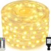 Lumières De Noël Ollny Outdoor, 400LED 130ft Christmas Tree Lights, String Lights IP67 Waterproof 8 Modes Fairy Lights Plug In For Home Party Yard Indoor Decorations ( Warm White ) -Oui || N/A || pearhead 81ODYmkGDL. AC SL1500