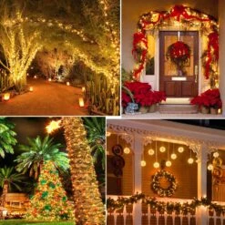 Lumières De Noël Jaunes Silvom, 33 Pieds 100 Lumières De Noël LED, 120V Lumières à Cordes LED Certifiées UL Pour Halloween, Arbre De Noël, Mariage, Fête, Terrasse, Vacances, Maison Intérieure Et Décoration Extérieure 11 Lumières De Noël Jaunes Silvom, 33 Pieds 100 Lumières De Noël LED, 120V Lumières à Cordes LED Certifiées UL Pour Halloween, Arbre De Noël, Mariage, Fête, Terrasse, Vacances, Maison Intérieure Et Décoration Extérieure -Oui || N/A || pearhead 81P8EHTRSdL. AC SL1500