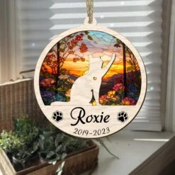 Personnalisé Cat Memorial Suncatcher, Ornement Chat Personnalisé, Ornement Mémorial Chat, Perte De Pet Cat Ornament, Cadeau De Sympathie, Cadeau Mémorial Chat, Arbre De Noël Cat Suncatcher, Cadeaux Cat Lovers 11 Personnalisé Cat Memorial Suncatcher, Ornement Chat Personnalisé, Ornement Mémorial Chat, Perte De Pet Cat Ornament, Cadeau De Sympathie, Cadeau Mémorial Chat, Arbre De Noël Cat Suncatcher, Cadeaux Cat Lovers -Oui || N/A || pearhead 81QuWtyxUeL. AC SL1500