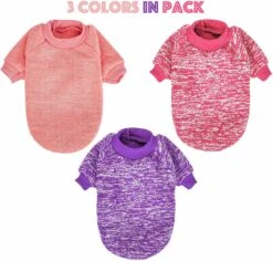 MOIRIG Chien Chandail, Chien Chandails Pour Petits Chiens, 3 Pack Chaud Doux Animaux Vêtements Pour Chiot, Moyen Grand Chat, Chiens Fille Ou Garçon, Chien Chemise Pour L'hiver De Noël (Grand, Pink+Purple+HotPink) 11 MOIRIG Chien Chandail, Chien Chandails Pour Petits Chiens, 3 Pack Chaud Doux Animaux Vêtements Pour Chiot, Moyen Grand Chat, Chiens Fille Ou Garçon, Chien Chemise Pour L'hiver De Noël (Grand, Pink+Purple+HotPink) -Oui || N/A || pearhead 81RAgwU0VkL. AC SL1500