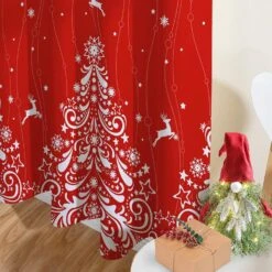 Rideaux De Noël Rouges YIYEA Pour Salon, Rideaux Occultants De Noël Avec Motif D'impression De Neige, Isolés Thermique, Rideaux D'obscurcissement De Chambre De Noël à Réduction Du Bruit Pour Chambre ( 52 "x 84", 2 Panneaux ) -Oui || N/A || pearhead 81RalAYupbL. AC SL1500