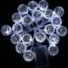 Cunno 20 LED Disco Ball String Light 9.4 Ft Disco Miroir Globe Ball Décor Disco Light Balls Disco Party Décorations Pour Noël Thanksgiving Wall Tree Intérieur Outdoor Party Supply, Blanc -Oui || N/A || pearhead 81Rvk6bZbEL. AC SL1500