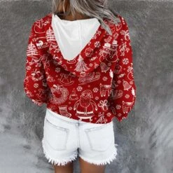 Pitauce Joyeux Noël Hoodies Pour Femmes Bouton Down Reindeer Imprimé Tops À Manches Longues Pull Sweatshirts À Capuche Pullover -Oui || N/A || pearhead 81Rw5 bTSoL. AC UL1500