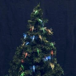 Shinymolly Dragonfly Solar Lights Outdoor, 2PACK 19.6FT 30 LED Dragonfly Décorative String Lights, 8 Modes Solar Powered Fairy Lights Pour Patio Garden Yard Clôture Fête De Noël De Mariage, Multicolore 15 Shinymolly Dragonfly Solar Lights Outdoor, 2PACK 19.6FT 30 LED Dragonfly Décorative String Lights, 8 Modes Solar Powered Fairy Lights Pour Patio Garden Yard Clôture Fête De Noël De Mariage, Multicolore -Oui || N/A || pearhead 81SUSJ0uXGL. AC SL1500
