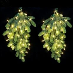 LUCKY SHINE 100 LED Blanc Chaud Lumières De Noël, Commercial Grade Vert Fil Chaîne Lumières 35 Ft, Pour Intérieur Maison Extérieure, Jardin, Patio -Oui || N/A || pearhead 81W4WxqKxuL. AC SL1500