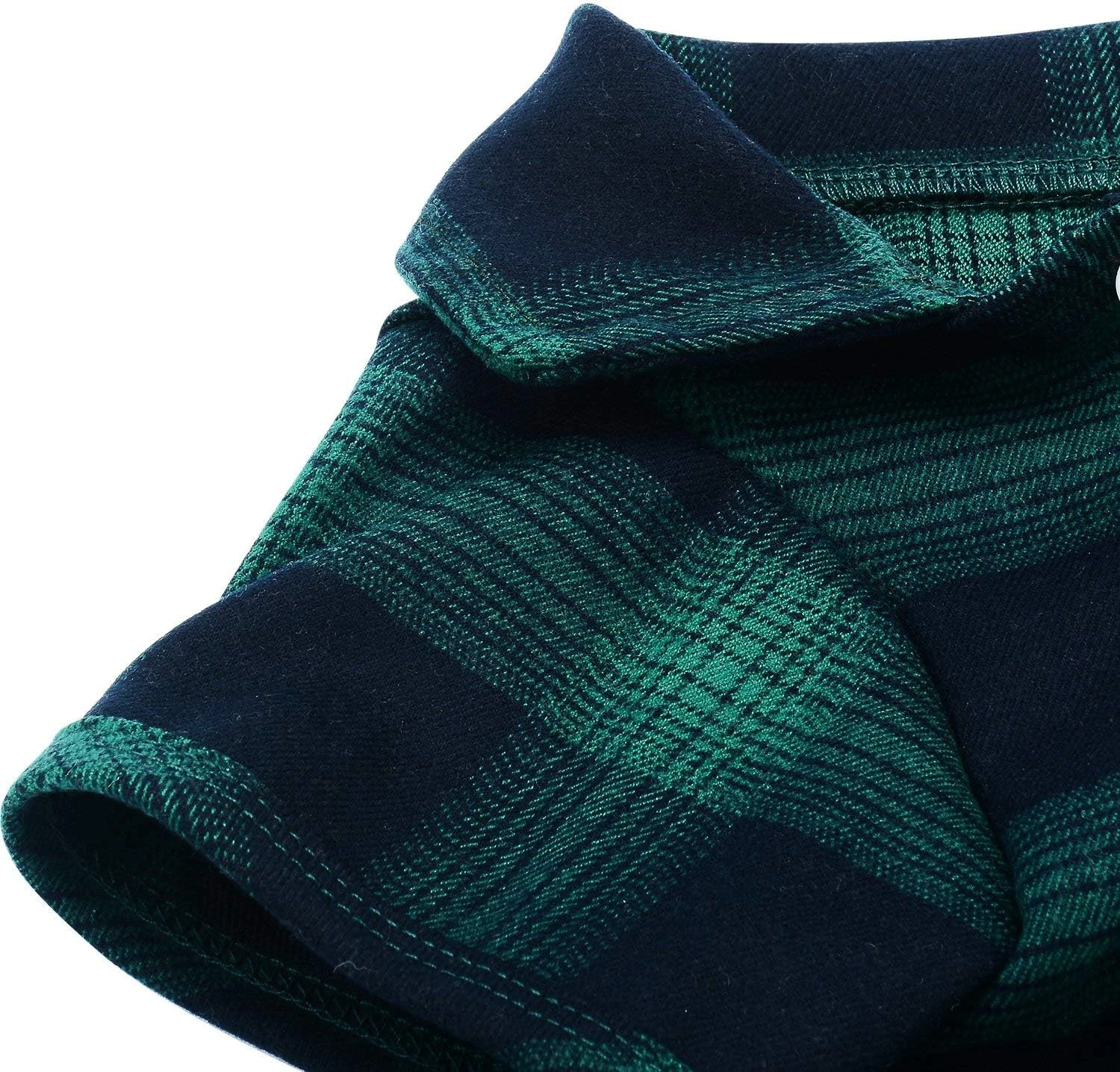 Chemise Pour Chien Koneseve, T-shirt Pour Vêtements à Carreaux Pour Animaux De Compagnie, Chemise De Fond Pour Chandail Pour Petit Chien Grille Pour Chiots Adorable Portant Un Halloween élégant Et Confortable, Costumes De Noël ( Vert; L / Grand ) 6 Chemise Pour Chien Koneseve, T-shirt Pour Vêtements à Carreaux Pour Animaux De Compagnie, Chemise De Fond Pour Chandail Pour Petit Chien Grille Pour Chiots Adorable Portant Un Halloween élégant Et Confortable, Costumes De Noël ( Vert; L / Grand ) - Image 4