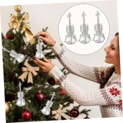 Artibetter 12pcs Instrument De Musique Modèle Accessoires De Mariage Figurines Décor Décor De Mariage Trompette Ornement De Noël Saxophone Ornement De Noël Violon Ornement En Plastique Argent Minuscule Violon 14 Artibetter 12pcs Instrument De Musique Modèle Accessoires De Mariage Figurines Décor Décor De Mariage Trompette Ornement De Noël Saxophone Ornement De Noël Violon Ornement En Plastique Argent Minuscule Violon -Oui || N/A || pearhead 81WDzgKGfaL. AC SL1500