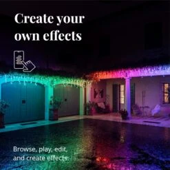 Feux De Noël LED Contrôlés Par Application – Avec LED 190 RVB + W ( 16 Millions De Couleurs + Blanc Chaud ). Câble Clair. Décoration D'éclairage Intelligent Intérieur Et Extérieur 14 Feux De Noël LED Contrôlés Par Application – Avec LED 190 RVB + W ( 16 Millions De Couleurs + Blanc Chaud ). Câble Clair. Décoration D'éclairage Intelligent Intérieur Et Extérieur -Oui || N/A || pearhead 81XKWPfl2RL. AC SL1500