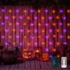 Purple Orange Halloween Net Lumières Batterie Fonctionnée, 4.9ft ×4.9ft 100 LED Net Fées Lumières 8 Modes Télécommande Dimmable Jardin Patio Mesh Éclairage Pour Bush Deck Clôture Wall Party Mariage Noël -Oui || N/A || pearhead 81YeiFD3VpL. AC SL1500