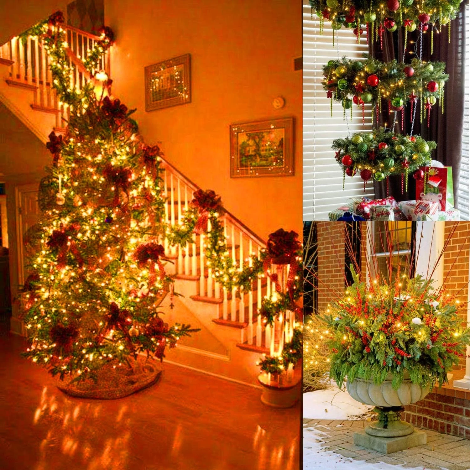 Lumières De Noël Jaunes Silvom, 33 Pieds 100 Lumières De Noël LED, 120V Lumières à Cordes LED Certifiées UL Pour Halloween, Arbre De Noël, Mariage, Fête, Terrasse, Vacances, Maison Intérieure Et Décoration Extérieure 6 Lumières De Noël Jaunes Silvom, 33 Pieds 100 Lumières De Noël LED, 120V Lumières à Cordes LED Certifiées UL Pour Halloween, Arbre De Noël, Mariage, Fête, Terrasse, Vacances, Maison Intérieure Et Décoration Extérieure - Image 4