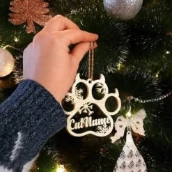 Noël Paw Ornement Pendentif Décoration - Chien Chat Et Neige Personnalisé Décoration Cadeau Pour Animaux Amoureux Navidad Nouvel An 2022 (cat Patte 1pcs) 16 Noël Paw Ornement Pendentif Décoration - Chien Chat Et Neige Personnalisé Décoration Cadeau Pour Animaux Amoureux Navidad Nouvel An 2022 (cat Patte 1pcs) -Oui || N/A || pearhead 81aZ6xpdwzL. AC SL1500