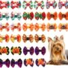 Yerliker 60 Pcs Halloween Thanksgiving Chien Cheveux Arcs Avec Solides Bandes En Caoutchouc, De Noël Chien Arcs Avec Strass Perles, PET Main Cheveux Bowknot Chien Soins Accessoires Pour Chiens Chats, 30 Paires 2 Yerliker 60 Pcs Halloween Thanksgiving Chien Cheveux Arcs Avec Solides Bandes En Caoutchouc, De Noël Chien Arcs Avec Strass Perles, PET Main Cheveux Bowknot Chien Soins Accessoires Pour Chiens Chats, 30 Paires -Oui || N/A || pearhead 81cTdqcmsWL. AC SL1500