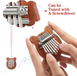 Oui 3 Pack Mini Thumb Piano Avec 8 Key Finger Thumb Piano Portable Mini Pocket Kalimba Cute Heart Oval Bear Kalimba Piano à Petite Main Pour Enfant Adulte Noël Cadeaux Musicaux Prêts à L'écoute Version -Oui || N/A || pearhead 81dGYX7 VFL. AC SL1500