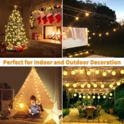 Feux De Batterie MDEDL Extérieur Intérieur, 33FT 80LED Flexibles De Cristal étanche Mini Globe Fée Lumières Lumineuses Décoratives De Noël Avec Minuterie à Distance Pour La Chambre Patio Jardin Canopy -Oui || N/A || pearhead 81eCrAvU5XL. AC SL1500