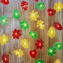 Lumières Solaires Pour Extérieur Automne Feuille Chaîne Lumières Jardin Extérieur Décoration Feuille Guirlande Lumières Étanche Cour Érable Chêne Décoration Thanksgiving Noël Fées Lumières 40LED 14ft Clôture Décor -Oui || N/A || pearhead 81eGxyU2ooL. AC SL1500