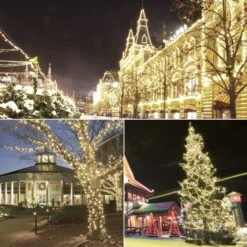 AIDDOMM 50 Comtes Luminaires De Noël LED Blanc Chaud – 25ft 5mm Luminaires De Noël Blancs Extérieur Grade Commercial Imperméable, Lumières De Cordes Blanches D'extérieur, Mini Lumières D'arbre En Fil Vert, UL, IP: 65 -Oui || N/A || pearhead 81eXANwUXBL. AC SL1500