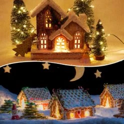 Ensemble De 4 Feux D'accessoires Avec Lumières LED C7, Lumière Unique Avec Ampoule à Lumière à 4 LED, Lumières De Clip De Prise 6FT C7 Avec Fiches D'interrupteur Marche / Arrêt Parfait Pour Le Village D'artisanat Halloween Décoration De Maison De Noël -Oui || N/A || pearhead 81ee7xnpzFL. AC SL1500 1