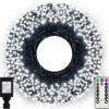 Feux De Noël D'Ollny Outdoor - 500LED 164FT Longues Lumières De Cordes De Noël Avec 8 Modes Remote Timer IP44 Imperméable, Fée Lumières Pour Tree House Yard Outside Indoor Décorations De Noël Cool White -Oui || N/A || pearhead 81f32CHt7bL. AC SL1500