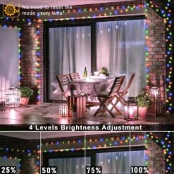 Lumières Extérieures De Chaîne - 328ft 1000 Lumières De Noël LED Pour Extérieur IP67 Étanche, Plug In 8 Modes Fées Lumières Chambre Avec Télécommande Pour Patio Camping Jardin Arbre Fête De Vacances Mariage (Multicolore) 13 Lumières Extérieures De Chaîne - 328ft 1000 Lumières De Noël LED Pour Extérieur IP67 Étanche, Plug In 8 Modes Fées Lumières Chambre Avec Télécommande Pour Patio Camping Jardin Arbre Fête De Vacances Mariage (Multicolore) -Oui || N/A || pearhead 81gKuaDyDWL. AC SL1500