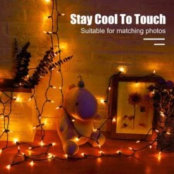 Lumières Extérieures Orange, 33 Pieds 100 Lumières De Noël LED Avec 8 Modes D'éclairage, Mini Lumières étanches Branchées Pour La Décoration D'éclairage De Noël De Noël De Noël -Oui || N/A || pearhead 81hd4MwF5iL. AC SL1500