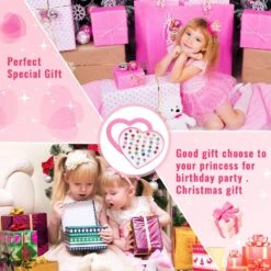 Anneaux De Bijoux En Cristal Newmemo Pour Les Enfants 36pcs Filles Anneaux Réglables Princesse Bijoux Anneaux De Doigt Avec Boîte De Forme De Coeur Faire Semblant Jouer Et Habiller Bague Cadeau De Noël Pour Enfant Enfant 15 Anneaux De Bijoux En Cristal Newmemo Pour Les Enfants 36pcs Filles Anneaux Réglables Princesse Bijoux Anneaux De Doigt Avec Boîte De Forme De Coeur Faire Semblant Jouer Et Habiller Bague Cadeau De Noël Pour Enfant Enfant -Oui || N/A || pearhead 81hyaktRJlL. AC UL1500