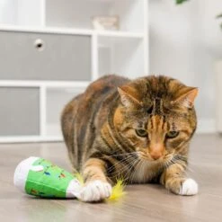 Huxley & Kent Chat Jouet | Meh Noël Kitty | Vacances De Noël Forte Chatte Jouet De Chat Rempli | Doux Peluche Kitty Jouet Avec Cataire Et Étinceler | Kittybelles -Oui || N/A || pearhead 81kKzvHLugL. AC SL1500