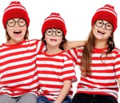 Geyoga 4 Pièces Rouge Blanc Tricot Bonnets Chapeau Et Lunettes Cadres Set Halloween Costumes Rouge Blanc Pompon Manchette Beanie Chapeau Et Rond Rétro Nerd Pas De Lentilles Lunettes Pour Noël Costumes Parti Accessoire -Oui || N/A || pearhead 81lOXf2wDVL. AC SL1500