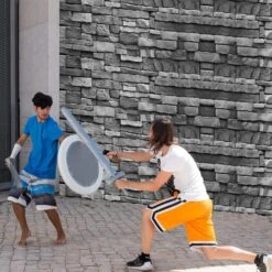 2 Feuilles 4.5 X 9 Pieds Brique Pierre Mur Fond De Toile Nappes Halloween Médiéval Château Partie Décorations Papier Peint Rideaux Porte Amovible Brique Photo Fond De Dosseret Pour Hiver Fête De Noël, Gris Foncé 15 2 Feuilles 4.5 X 9 Pieds Brique Pierre Mur Fond De Toile Nappes Halloween Médiéval Château Partie Décorations Papier Peint Rideaux Porte Amovible Brique Photo Fond De Dosseret Pour Hiver Fête De Noël, Gris Foncé -Oui || N/A || pearhead 81lmTVU5uUL. AC SL1500