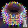 Lampes à Cordes De Noël Hezbjiti à L'extérieur, 1000 LED 394ft 8 Modes D'éclairage Lumières De Fées De Noël Avec Télécommande Et Minuterie Pour La Maison, L'anniversaire, Le Mariage, La Fête, Les Décorations D'arbres (1000 LED, Multicolore) -Oui || N/A || pearhead 81mDum1KekL. AC SL1500