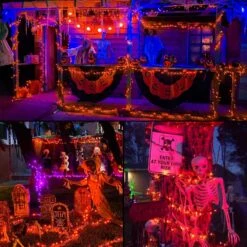 JMEXSUSS 500 LED Orange Lumières Pour Halloween, 173ft Halloween Lumières En Plein Air Étanche, 8 Modes Halloween String Lumières Pour Party Patio Noël Halloween Décorations 16 JMEXSUSS 500 LED Orange Lumières Pour Halloween, 173ft Halloween Lumières En Plein Air Étanche, 8 Modes Halloween String Lumières Pour Party Patio Noël Halloween Décorations -Oui || N/A || pearhead 81mK6rVPlxL. AC SL1500
