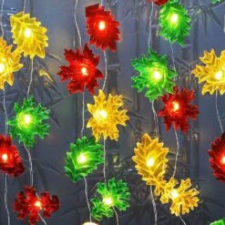 Lumières Solaires Pour Extérieur Automne Feuille Chaîne Lumières Jardin Extérieur Décoration Feuille Guirlande Lumières Étanche Cour Érable Chêne Décoration Thanksgiving Noël Fées Lumières 40LED 14ft Clôture Décor -Oui || N/A || pearhead 81mPl0g0RL. AC SL1500