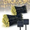Lumières Solaires à Cordes Vimorg Extérieur, 2 Pack 79FT 200 LED Lumières Solaires Imperméables Avec 8 Modes D'éclairage Pour Les Décorations De Noël Tree Yard Garden Party -Oui || N/A || pearhead 81pu088lkqL. AC SL1500