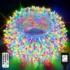 JXLEDAYY 120M 1000 LED Fées Lumières Extérieure Étanche Super Longue Chaîne Colorée Lumières 8 Modes Et Minuterie Lumières De Noël Pour Noël Arbre Patio Yard Fête De Mariage Intérieur Extérieur Décoration-Multicolore -Oui || N/A || pearhead 81qFHKa82lL. AC SL1500