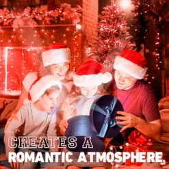 EvaStary LED Fée String Lumières, USB Alimenté Fil D'argent Cordes Lumières, 33ft 100 LED Rouge Fées Lumières Pour Chambre Intérieur Décor De Noël -Oui || N/A || pearhead 81rfnKsr4vL. AC SL1500