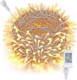 Jyoiat 100ft 300 LED Lights, Fonction De Minuterie, 8 Modes, Lights De Fée Intérieure Et Extérieure Basse Tension Pour Noël, Maison, Jardin, Fête, Arbres, Décorations De La Saint-Valentin ( Blanc Chaud )