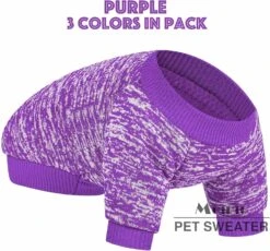 MOIRIG Chien Chandail, Chien Chandails Pour Petits Chiens, 3 Pack Chaud Doux Animaux Vêtements Pour Chiot, Moyen Grand Chat, Chiens Fille Ou Garçon, Chien Chemise Pour L'hiver De Noël (Grand, Pink+Purple+HotPink) 13 MOIRIG Chien Chandail, Chien Chandails Pour Petits Chiens, 3 Pack Chaud Doux Animaux Vêtements Pour Chiot, Moyen Grand Chat, Chiens Fille Ou Garçon, Chien Chemise Pour L'hiver De Noël (Grand, Pink+Purple+HotPink) -Oui || N/A || pearhead 81yuS2Jdm7L. AC SL1500