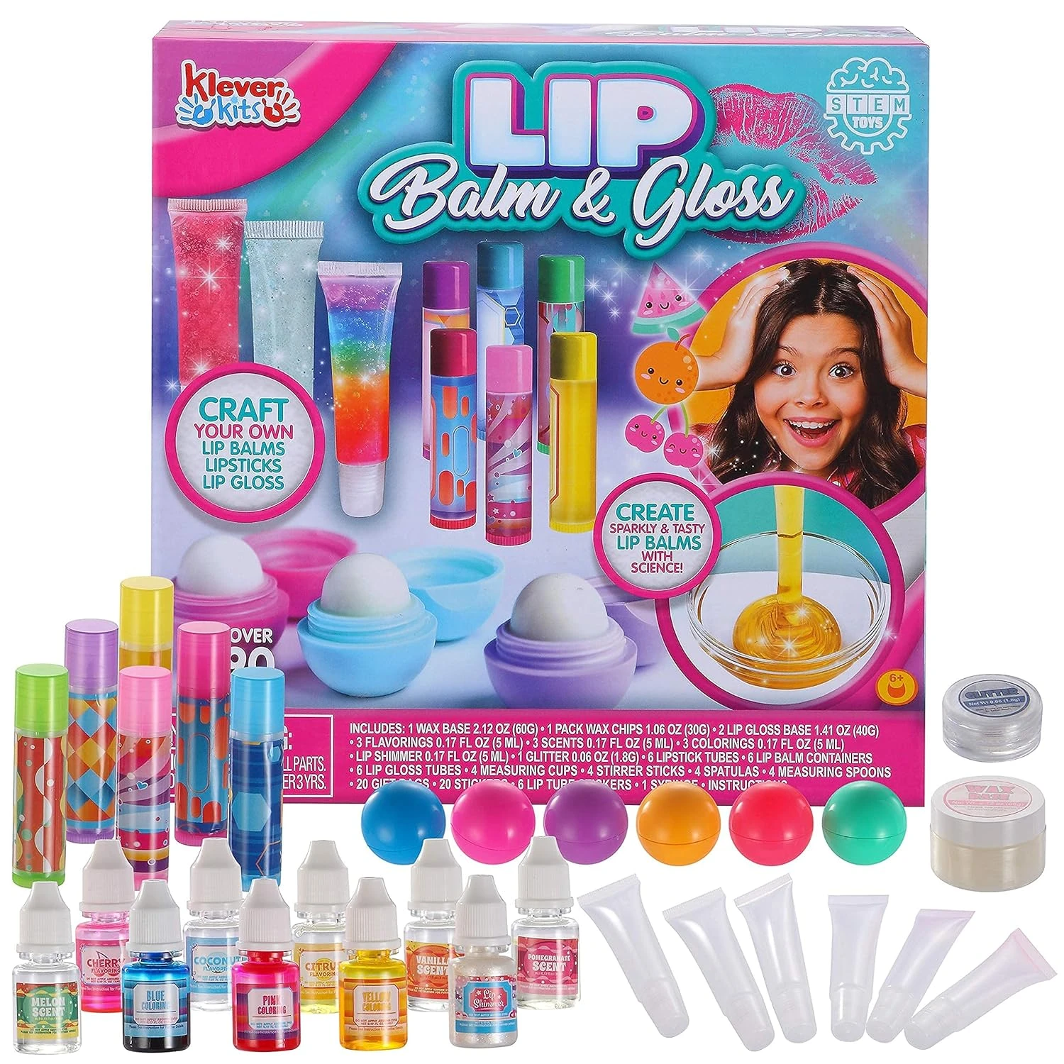 Kit De Fabrication De Baume à Lèvres JOYIN Pour Enfants, Kit De Baume à Lèvres, Kit De Science De Tige 2 En 1 Avec Des Parfums Aromatisants Et Multicolores, Kit De Maquillage De Bricolage, Cadeaux De Noël Pour Fille, Cadeau D'anniversaire 10 Kit De Fabrication De Baume à Lèvres JOYIN Pour Enfants, Kit De Baume à Lèvres, Kit De Science De Tige 2 En 1 Avec Des Parfums Aromatisants Et Multicolores, Kit De Maquillage De Bricolage, Cadeaux De Noël Pour Fille, Cadeau D'anniversaire - Image 8