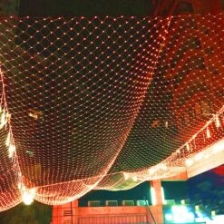 LJLNION Halloween Net Lights, 360 LED 12ft X 5ft Connectable Mesh Fairy String Lights, 8 Modes Low Voltage Safe Adaptor Pour Arbres De Noël, Bushes, Mariage, Décorations De Jardin En Plein Air, Orange -Oui || N/A || pearhead 912btKrTbZL. AC SL1500