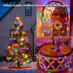 Lampes Au Filet De Noël à LED Décorations De Noël En Plein Air Lumières 160LED 4ftx7ft, Connectable Outdoor Fairy Mesh Net Lights For Christmas Party, Yard, Patio, Tree, Bushes Decorations ( Multicolore ) -Oui || N/A || pearhead 914aHa0zbvL. AC SL1500